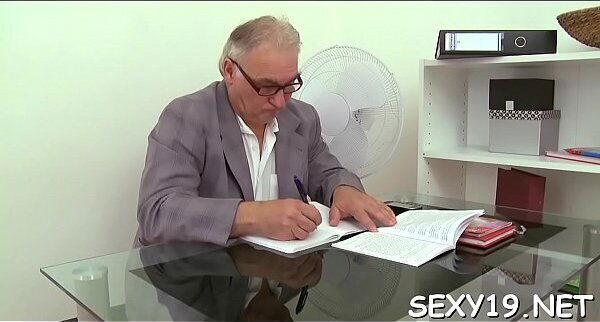 Petite playgirl getting tenacious doggystyle from teacher