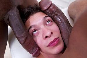 GAYWIRE Brycen Gets Double Monster Dick Destruction From Castro Supreme Izzy