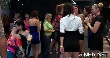 Seductive dancing with breathtakingly beautiful chicks