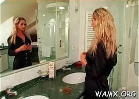 Fine butt females look adult lesbo play