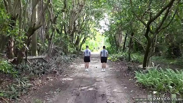 Nude army camp mischievous instructing ends with