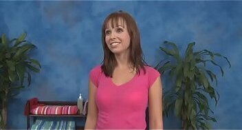 Pretty year beauty gets fucked hard after sensual rubdown!