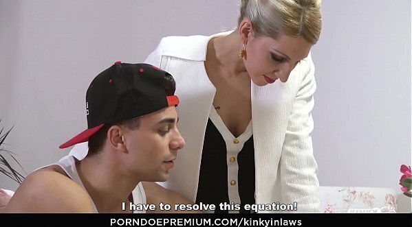 KINKY INLAWS #Vanessa Czech Stepmom Lusts Stepson'_s