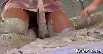 Juvenile teen delights with pool complete play