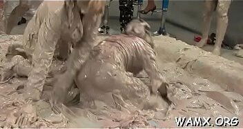 Lesbian love to pose nude and wet in kinky outdoor xxx