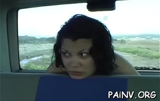 Youthful wench clawles inside gets punished tears