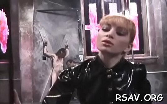 Coarse chick totally dominates stud sitting face