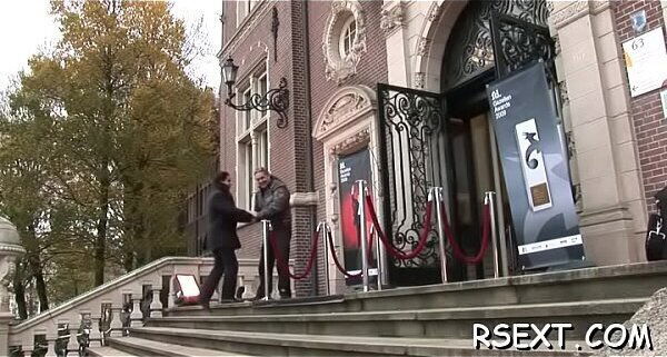 Concupiscent chap visits prostitutes gets dick sucked