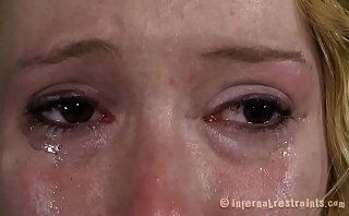 Bounded villein girl getting lusty pussy punishment