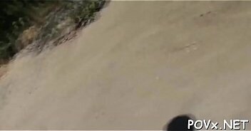 Passionate riding giant pecker powerful