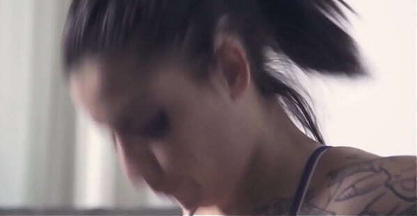 CASTING FRANCAIS Sweet tattooed newbie films first time porn scene