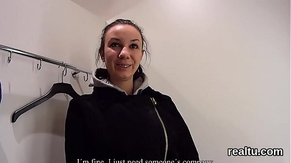 Charming czech nympho seduced hypermarket plowed