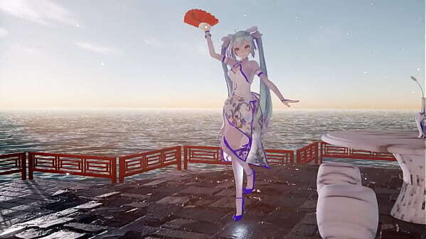 「MMD」&rarr_ 寄明月-Send Bright Moon Miku 4KUHD