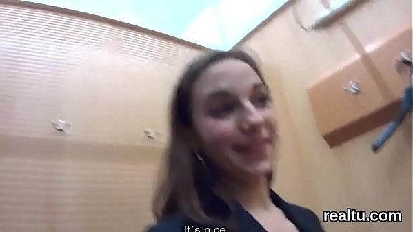 Fantastic czech girl teased hypermarket screwed