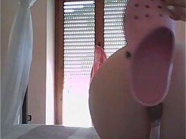 spanking with slipper!