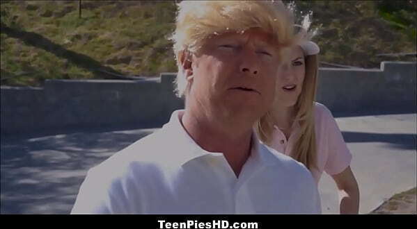 President Trump Parody Creampie It'_s HUUUUGE!