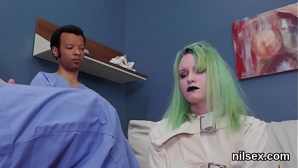 Slutty sweetie brought assylum painful therapy