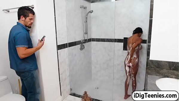 fucked stepbro shower