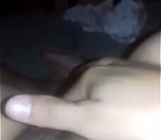 Esposa gozando siririca