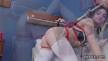 Naughty nympho brought anus assylum awkward treatment