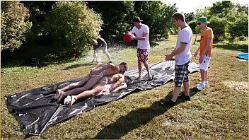 GAYWIRE Frat Field Hazing Event Recruits