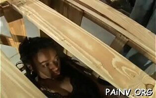 Beauty gets tied tortured