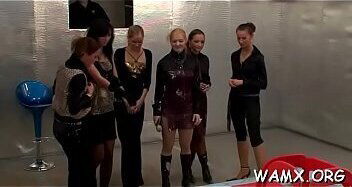 Hot midnight lesbian blow job