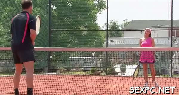 Gorgeous hotties love with dick