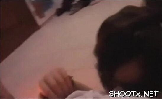 Juicy teen loves gobbling penis