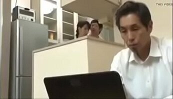 Japanese Asian Cheating with Young