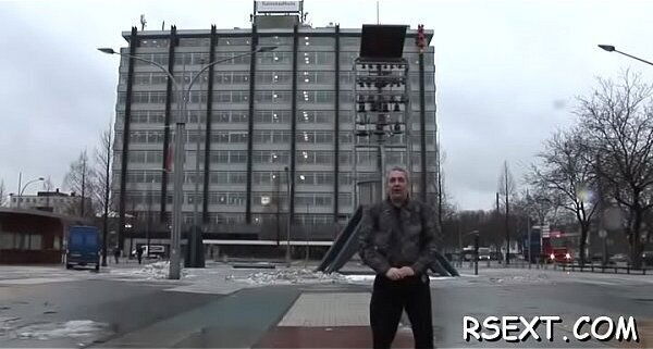 Dark angel sucks pole