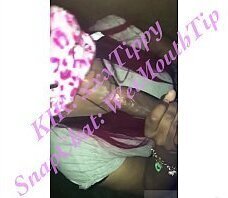 Sucking this outside &amp_ bust face