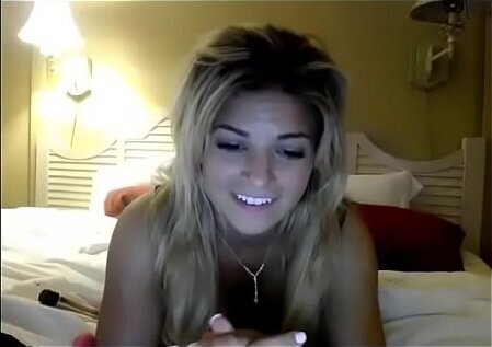 Horny slut fucks herself chatroom