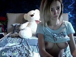 Adorable cam teen with big firm tits ohmibod play CamJoie.com