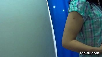 Enchanting czech chick teased mall penetrated