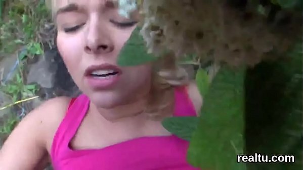 Attractive czech teenie gets teased shopping centre reamed