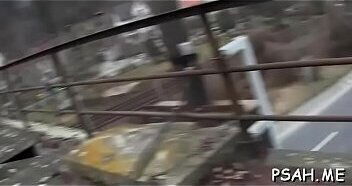 Girl gets down bawdy