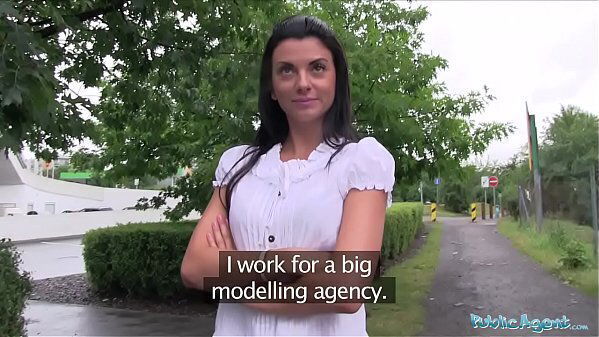 Public Agent Pretty shorts fucked after blowjob