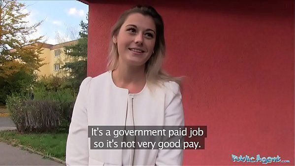 Public Agent Sexy teacher Agnes White fucking extra Cash