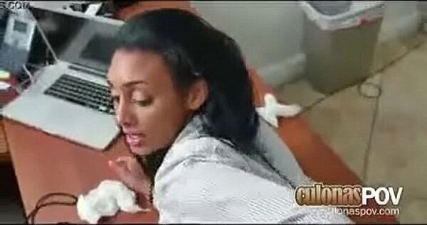 Arianna Knight Butt Secretary Working Late