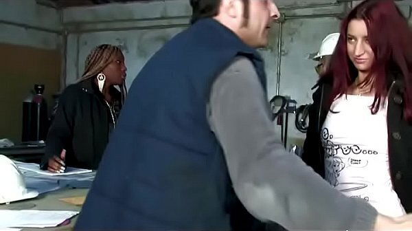 Naughty young girls looking cocks factory