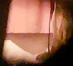 Aunty spied through hole