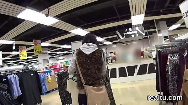 Perfect czech nympho tempted mall fucked