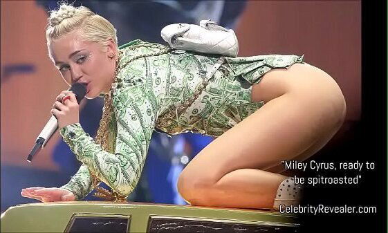 Miley Cyrus NUDE SLUTTY Hell! CelebrityRevealer.com