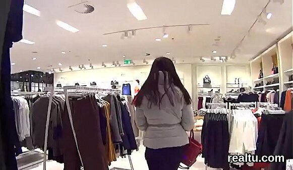 Stunning czech kitten tempted mall banged