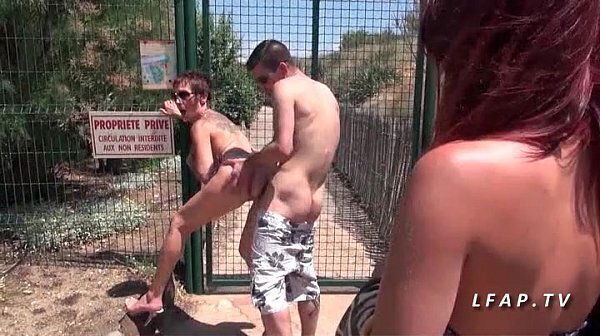 Mature francaise gros seins defoncee facialisee public