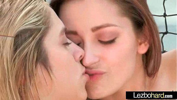 Teen Lesbians (Dani Daniels &amp_ Malena Morgan &amp_ Lor) Making Love movie-12
