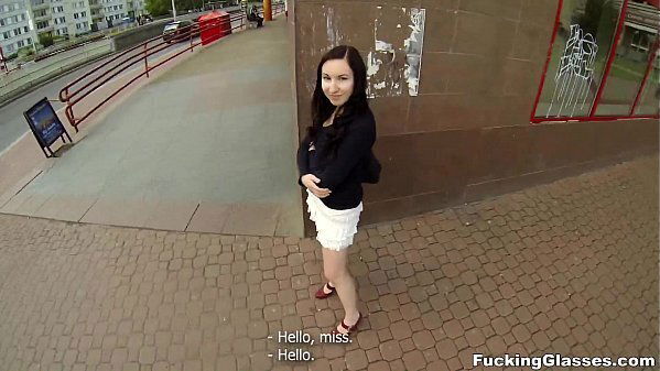 Fucking Glasses Out-of-town Jenny Diamond fucked outside teen porn