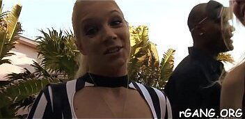 Fat dick in her juicy holes