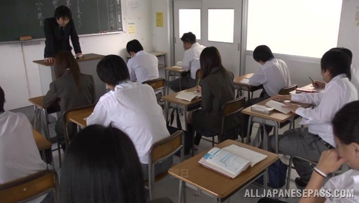 Ruri Narumiya Japanese teen gives POV blowjob